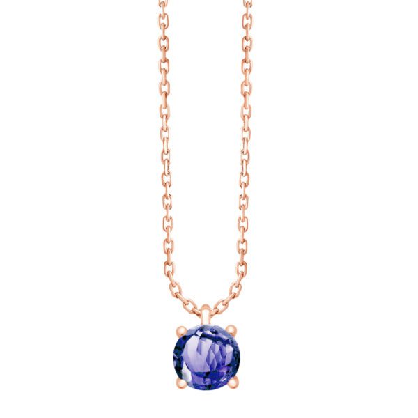 pendentif tanzanite