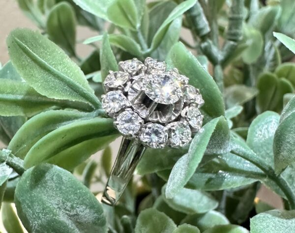 bague ancienne or et platine